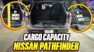 2023 Nissan Pathfinder - True Cargo Capacity Given In Inches