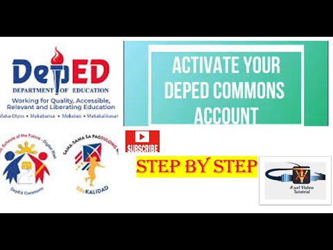 How to activate your Deped Commons Account (Step by Step)