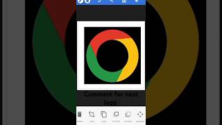 How to create Google Chrome logo using phone #logo #logodesign #graphicdesign #logomakers #design