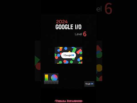 Google I/O 2024 Puzzle Level 6 #googleio #googleio2024 #trendingshorts