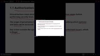 Authorization & Scope of Testing | Ethical Hacking #EthicalHacking #ScopeOfTesting #Authorization