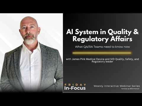 AI System in Quality & Regulatory Affairs