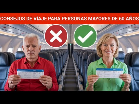 15 things passengers over 60 should note down before flying