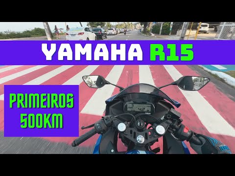 YAMAHA R15 - 0 a 500km