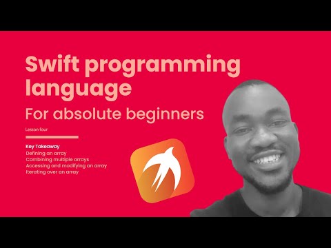 Swift programming language for the absolute beginner Part 4 | Collection - Array