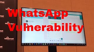 Uncovering The Shocking Whatsapp Security Flaw! Conference Whispers