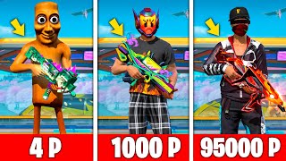 FOUND CHEATERS ACCOUNTS FOR 4 RUBLES / 1000 RUBLES / 95000 RUBLES IN FREE FIRE! FREE FIRE