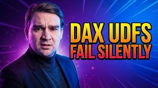 Stop Silent Bugs in DAX UDFs Now! ⚠️