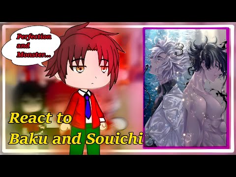 Classroom Of The Elite react to Baku and Souichi | [ENG/RU]