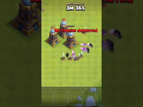 3mega tesla vs 10wizard #coc#clashofclans#clashofclanslive#coclive