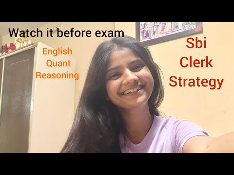 SBI Clerk prelims strategy ❤️ watch it before exam 