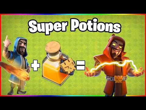 How to Use Super Potions in Clash of Clans