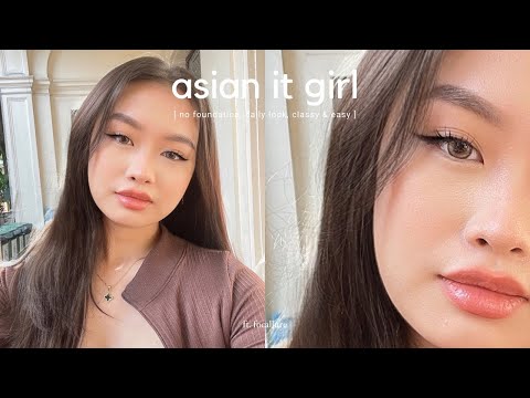 asian it girl makeup ♡ (affordable & classy, daily look, no foundation) ft. focallure 🏹