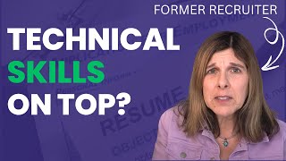 The RIGHT Way to List Tech Skills on Your Resume 