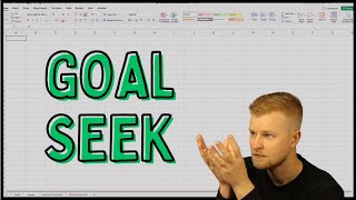 How to use a Goal Seek in Excel (SIMPLE SOLUTIONS with EXAMPLES)