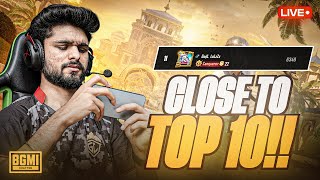 DP MAX DONE | RANK PUSH TO TOP 5 | CLASSIC HACKER OR WHAT | BGMI LIVE