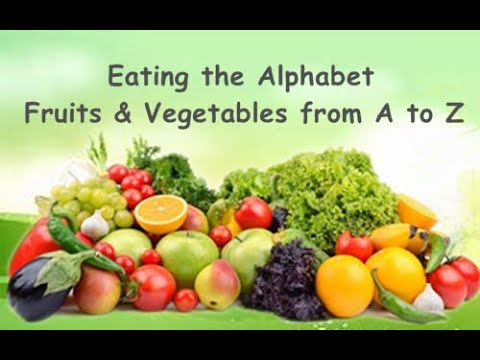 BeadyClass-Lesson for Entry-level Students - Lesson 5: Fruits & Vegetables from A to Z