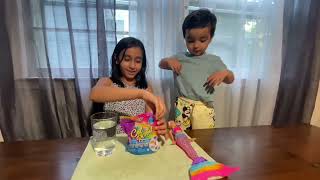 Unboxing the mystery Barbie baby 👶 Mermaid 🧜‍♀️ color reveal