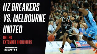 NBL Mini: New Zealand Breakers vs. Melbourne United | Extended Highlights