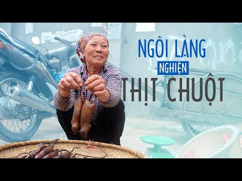 Ẩm thực không dành cho người yếu tim: Ngôi làng ‘nghiện’ thịt chuột giữa thủ đô Hà Nội