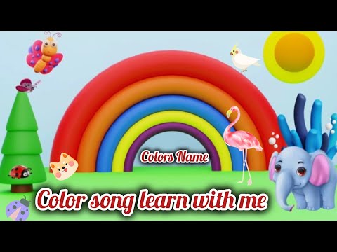 Colors Song for Kids | Learn Colors with Fun Rhymes 🎨"