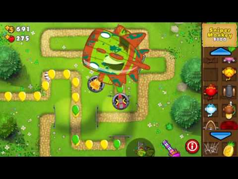 BTD5 Boss Bloon Battle: Bloonarius (Park Path)