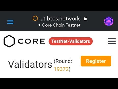 CORE Staking: Delegate, Undelegate, Claim Rewards and Transfer to other active Validators.
