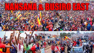 LIVE: H.E. Bobi Wine Heads to Nansana & Busiro East — Streets Occupied Like a War Zone