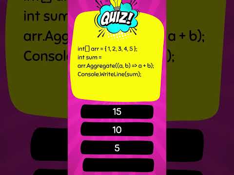 🔥 C# Code Quiz Challenge! | Test Your Skills in 60 Seconds 🚀 #quiz #codechallenge #codingchallenge