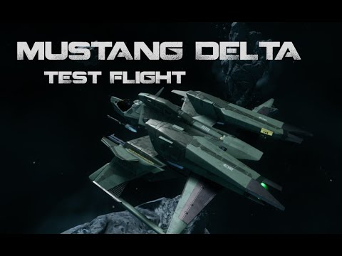 Star Citizen Mustang Delta Test Flight