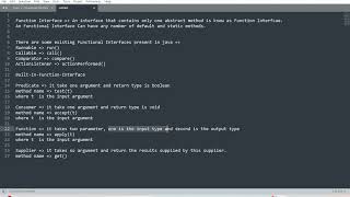 Functional Interface in Java 8 with example| #functionalinterface.