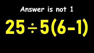 This Simple Math Question Stumps Everyone!