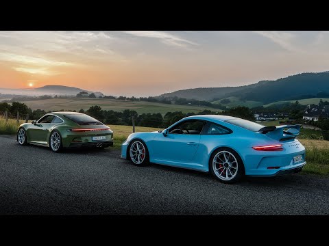 Porsche 991.2 GT3 vs 992 GT3 Touring | Driving my Friends Porsche Collection