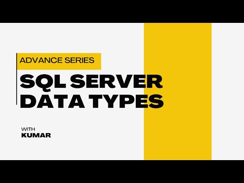DataTypes In SQL | SQL full course | SQL tutorial for beginners