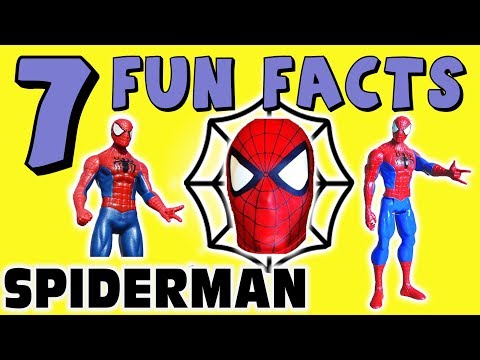 7 FUN FACTS ABOUT SPIDERMAN! FACTS FOR KIDS! Superhero! Marvel! Learning Colors! Funny! Sock Puppet!
