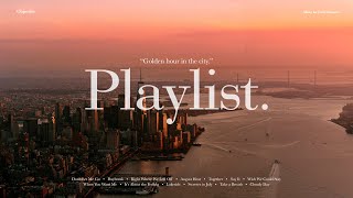 [Playlist] 석양이 내려앉은 도시에서 🌆｜ 조용히 혼자 있고 싶을 때 듣는 감성 팝송 모음