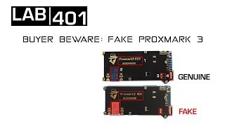 How to recognize a fake proxmark 3 rdv2?