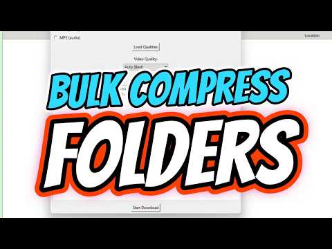 Best File Compress Uncompress tool | Bulk Zip Unzip |  Bul Extraction | Free Windows Tool