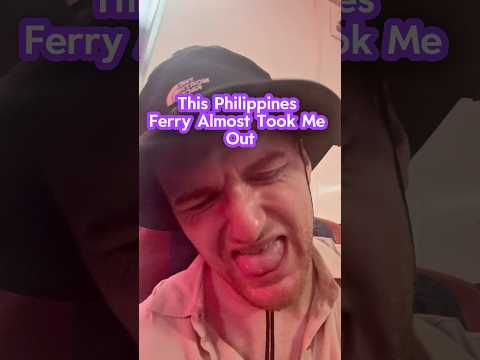 This Philippines Ferry Ride Almost Took Me Out🤢🇵🇭 #philippines #siquijor #dumaguete #fyp #travel