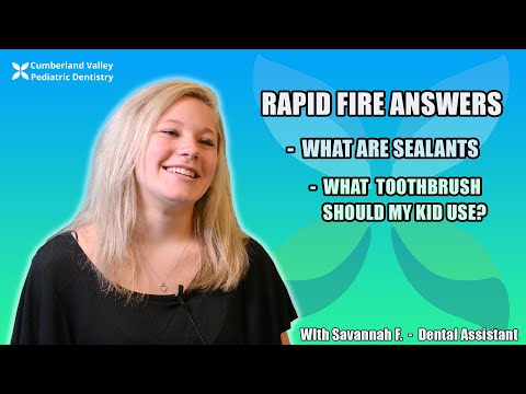 Common Questions at the Pediatric Dentist: Sealants & Choosing Your Kid's Toothbrush
