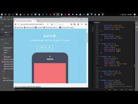 psd to bootstrap part 8 media query