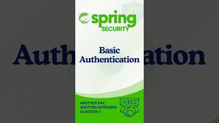 Basic Authentication in Spring Security 🚀 #shorts