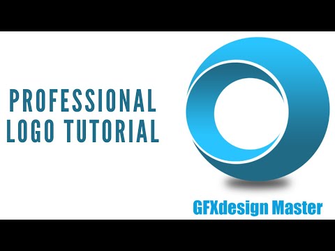 How to create a professional logo in adobe photoshop CS6.
