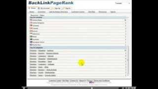 BackLinkPageRank.com Overview