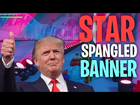 Star Spangled Banner (USA National Anthem) With Fortnite Music Blocks