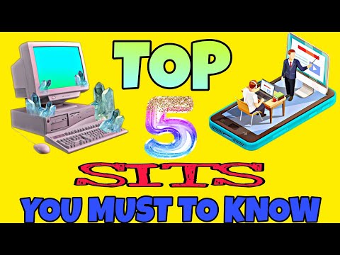 Top 5 Useful Sits || You Must To Know || For Creating Your Smart Online Work 😀