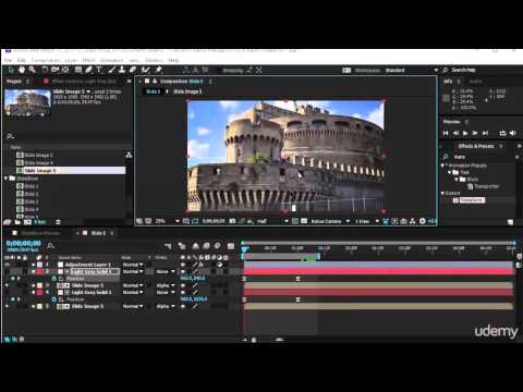 After Effects Create Slide Shows : Slamming with Opacity