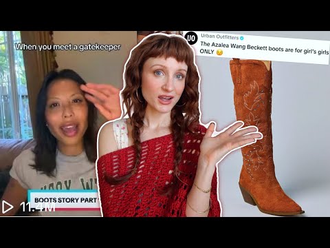 we need to talk about gatekeeping fashion (tiktok is being weird about it help)