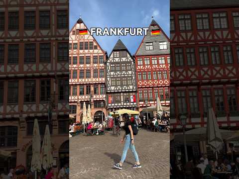 Frankfurt Highlights: 20 Sec Adventure in Germany 🇩🇪 #shorts #frankfurt #germany