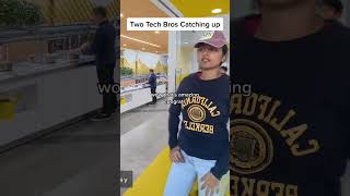 When two tech bros catch up #techbro #technology #tech #catchingup #shorts